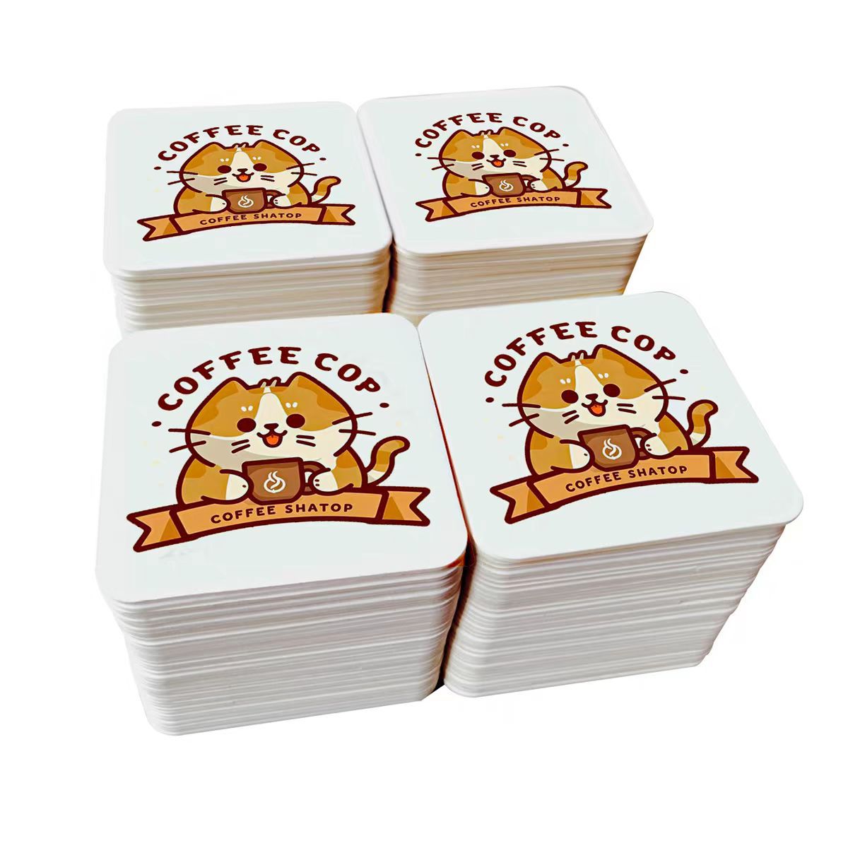 Customized Bar Beer Coasters, Nightclub Restaurant Heat-Insulating Disposable Placemats, Creative Cartoon Absorbent Paper Coasters, Custom-Made - image 5