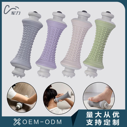 Multifunctional Foot Massage Roller Yoga Plantar Fascia Wheel Muscle Relaxation Foot Massager - image 1