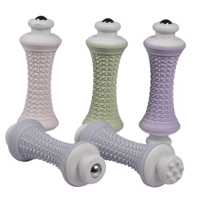 Multifunctional Foot Massage Roller Yoga Plantar Fascia Wheel Muscle Relaxation Foot Massager - image 5