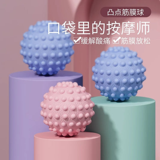 Fascia Ball, Foot Massage Ball, Neck Membrane Ball, Professional Relaxation for Foot Muscles, Yoga Foot Arch and Back Fascia Massager - image 1