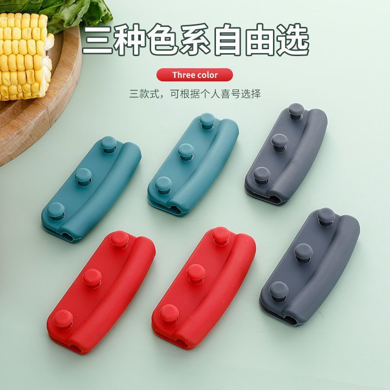 Silicone heat-resistant anti-slip thickened handle cover for iron wok and spatula - image 3