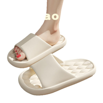 Diamond-Patterned Eva Slippers for Men, All-Season Massage Soft-Soled Home Guest Bathroom Non-Slip Sandals for Women, Lightning-Fast Warehouse Delivery - image 5