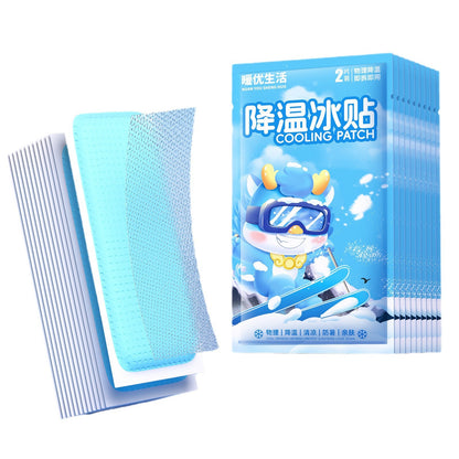 Cooling Patch with Ice Sensation, Cooling and Heat-Relieving Summer Gadget, Fever-Reducing Phone Cooling Patch, Summer Ice Compress for Coolness and Heat Protection - image 5