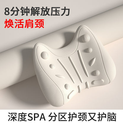 Cervical massage pillow, neck relaxer, massage pillow, cervical spine corrector, home-use shoulder and neck relaxation U-shaped massage pillow - image 3