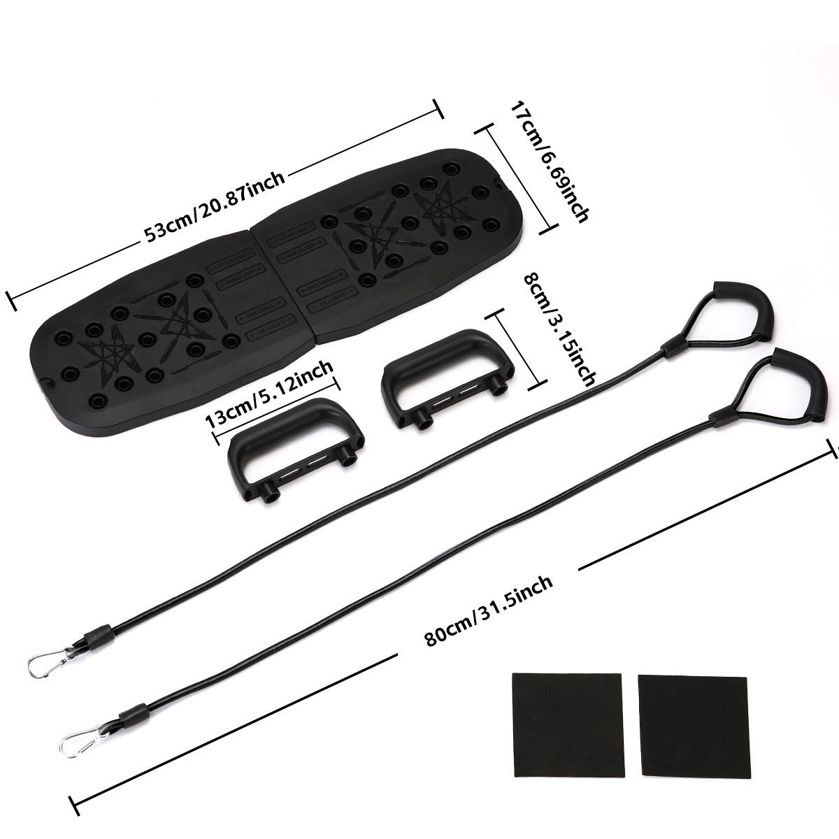 New cross-border household multifunctional push-up training board, chest and abdominal muscle training equipment, portable push-up board, available for dropship - image 5