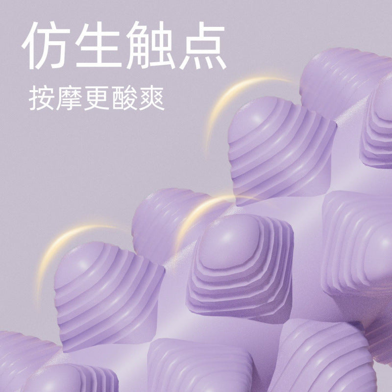 Spiked roller leg massager, slimming leg roller, leg muscle relaxation, fitness yoga deep massage - image 2