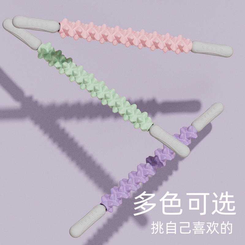 Spiked roller leg massager, slimming leg roller, leg muscle relaxation, fitness yoga deep massage - image 4