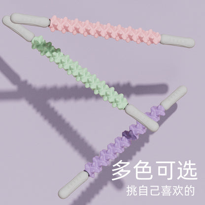 Spiked roller leg massager, slimming leg roller, leg muscle relaxation, fitness yoga deep massage - image 4