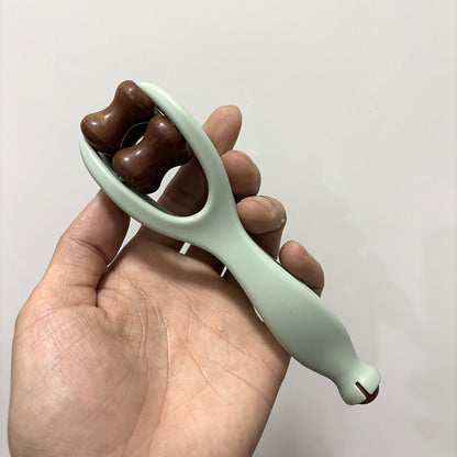 Upgraded four-wheel natural red Bianstone finger massage clip hand joint massager massage roller, direct from the manufacturer - image 2