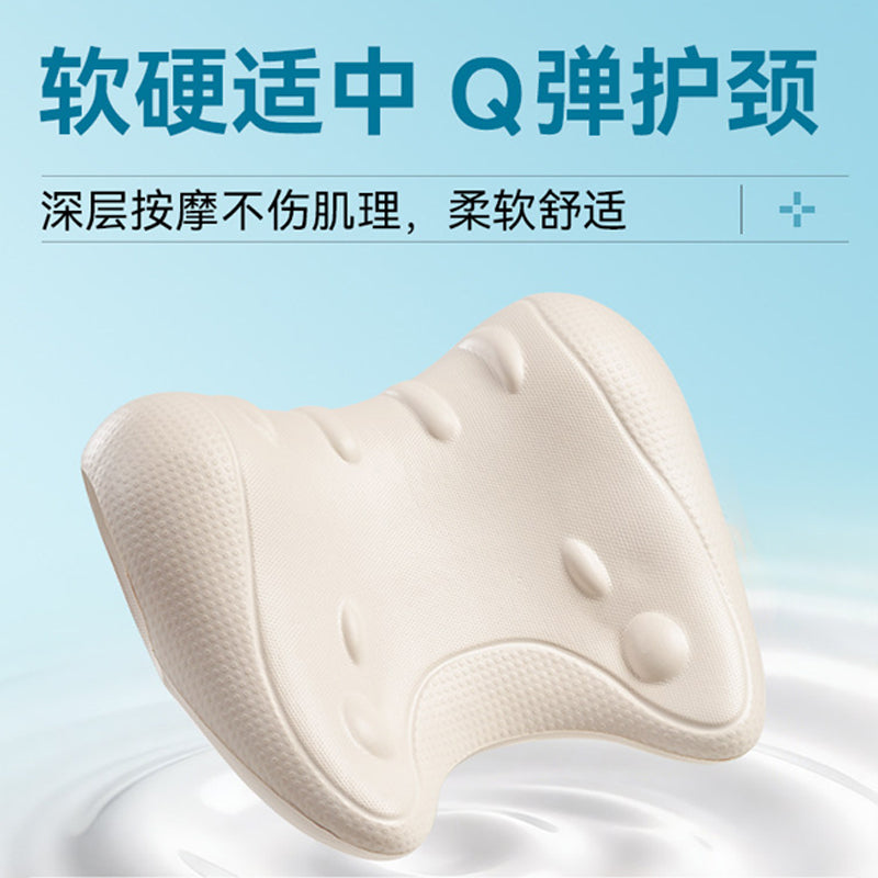 New cross-border W-shaped massage pillow, cervical traction pillow corrector, neck relaxer, stretching anti-bending pillow - image 4