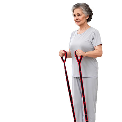 Middle-Aged and Elderly People's Waist and Leg Exercise Auxiliary Resistance High-Elastic Muscle Training Stretching Resistance Muscle-Building Digital Resistance Band - image 5