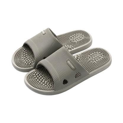 Summer home bathroom non-slip soft-soled men's indoor new style sandals, women's hotel couple massage slippers - image 5