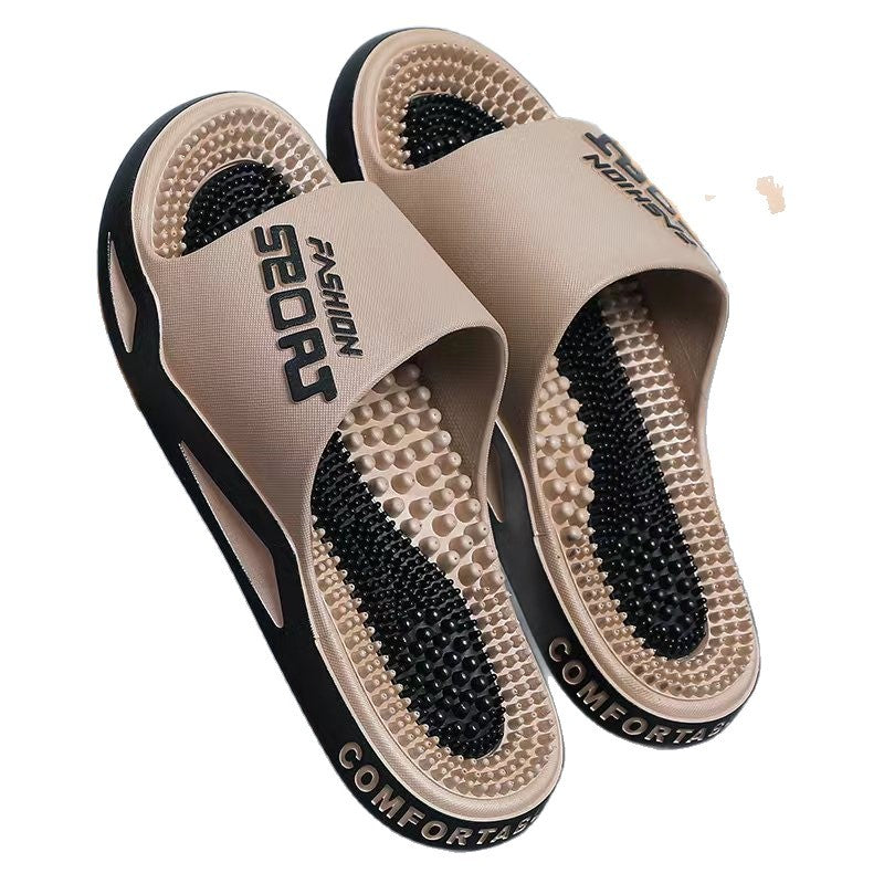 2026 Cross-Border Couple's Massage Slippers for Home Use, Foot Massage, Bathroom, Shower, and Foot Therapy Sandals for Men, Summer Wholesale - image 5
