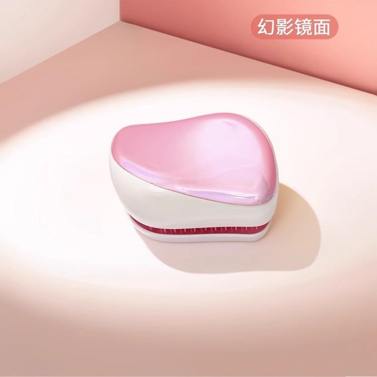 Big Brand Same-Style Hairbrush for Women, Air Cushion Brush, Curling Massage Brush, Airbag Brush, Anti-Tangle Smoothing Brush, Portable Tt Brush - image 2