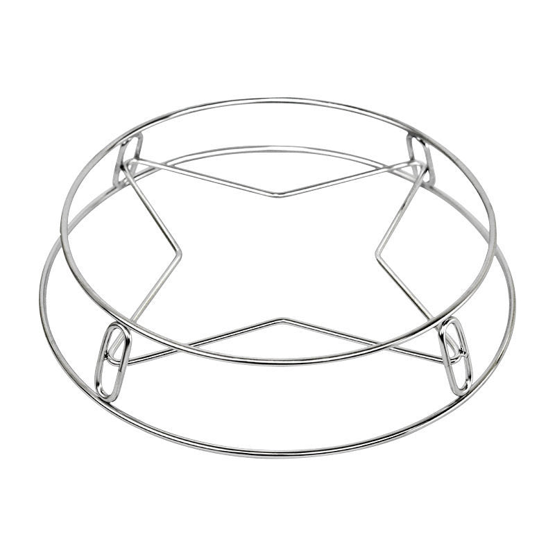 Stainless steel pot rack for kitchen use, household storage rack, pot lid heat-insulating anti-scald cookware mat, pot holder, steaming rack, countertop organizer - image 5