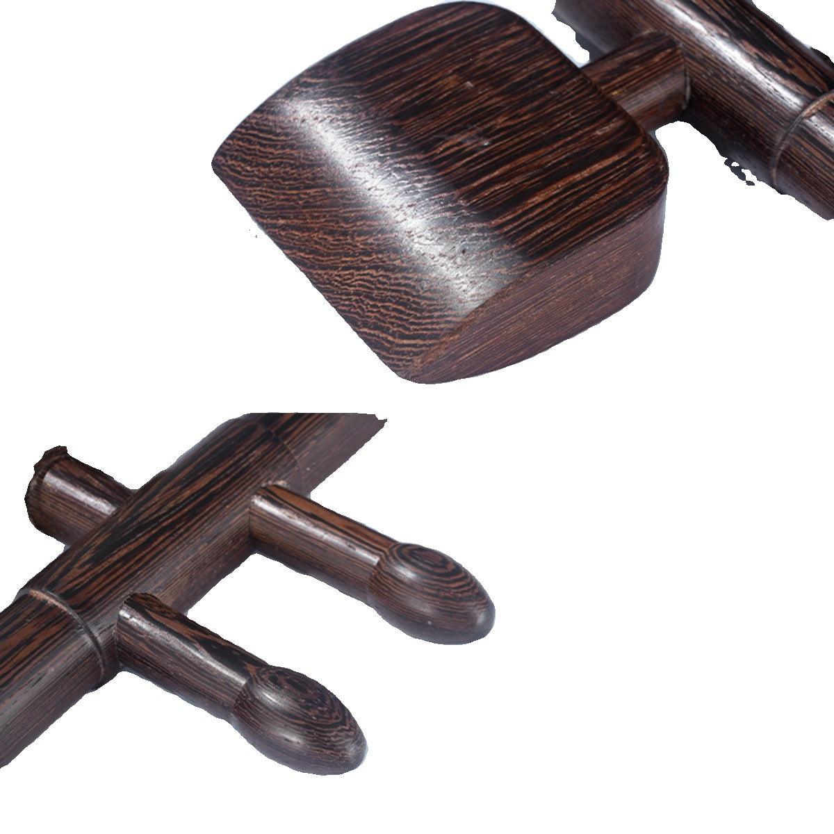 Chicken Wing Wood Massager, Sandalwood Massager, Neck Massage, Back Massage, Waist Meridian Pulling Stick, Bone Straightening and Gua Sha Tool - image 3