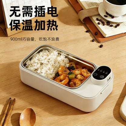 Electric Heating Lunch Box for Office Workers, Insulated Lunch Box for Students, Heated Lunch Box 304 Lunch Box - image 3
