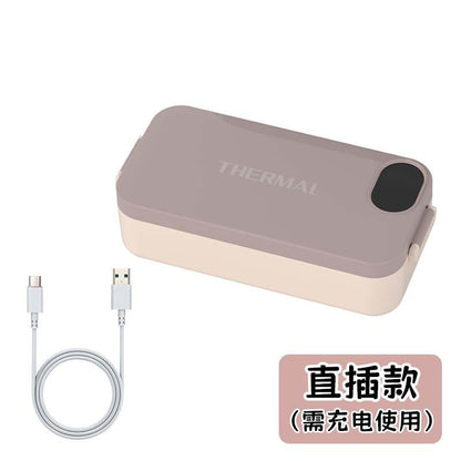 Electric Heating Lunch Box for Office Workers, Insulated Lunch Box for Students, Heated Lunch Box 304 Lunch Box - image 5