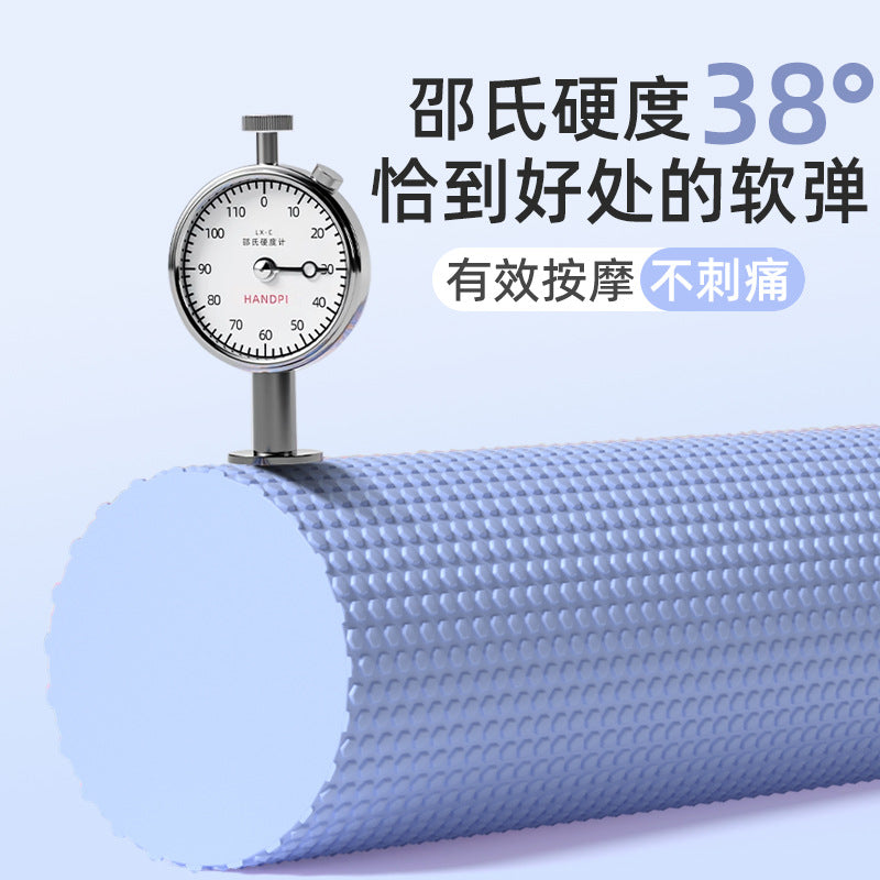Eva Solid Foam Roller with Floating Points for Beginners, Yoga Column for Muscle Relaxation, Professional Slimming Leg Fitness Massage Roller - image 4