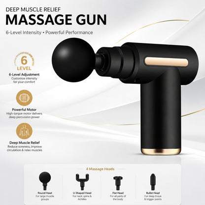 Fascia Gun Small Portable Rechargeable Massager Mini Gift Souvenir Cross-Border Manufacturer Wholesale Dropshipping 720 - image 3