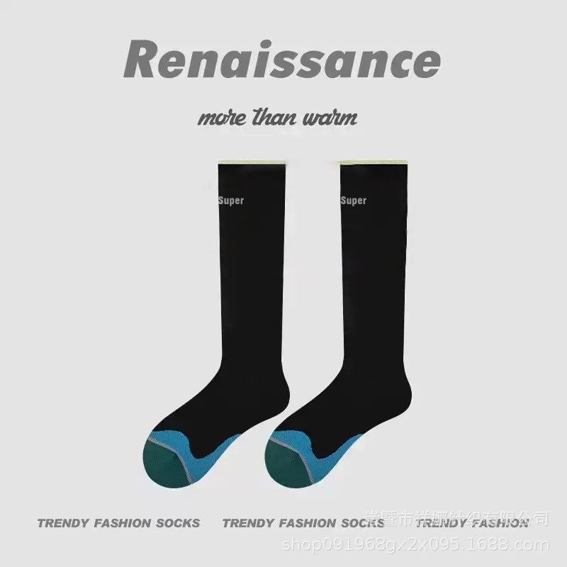 Professional Sports Compression Calf Socks for Women, Muscle Compression Long Socks for Fitness, Running, Jump Rope, and Marathon - image 4