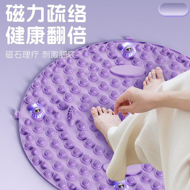 Acupressure Mat Round Foot Massage Pad for Intense Pain Relief, Suitable for Annual Meetings, Wedding Games, Team Building, and Running Games - image 3