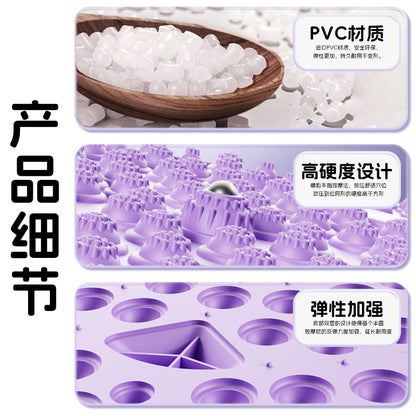 Acupressure Mat Round Foot Massage Pad for Intense Pain Relief, Suitable for Annual Meetings, Wedding Games, Team Building, and Running Games - image 4