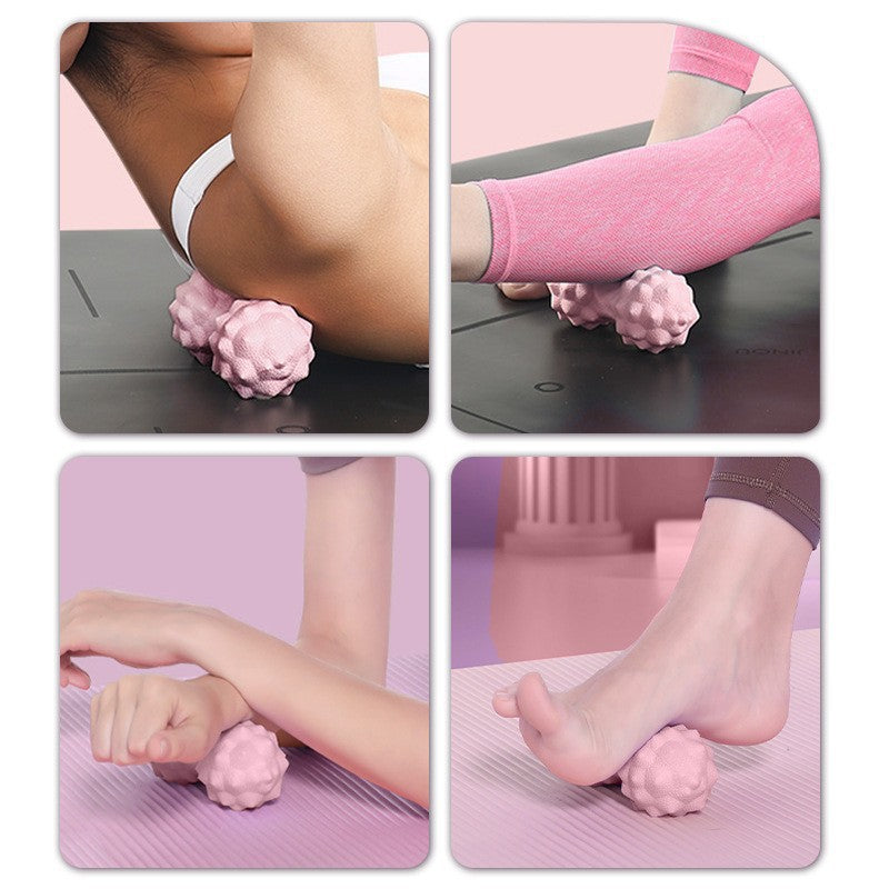 Fascia Ball Fitness Massage Peanut Ball Shoulder Neck Waist Back Foot Relaxation Muscle Soothing Yoga Health Ball - image 4
