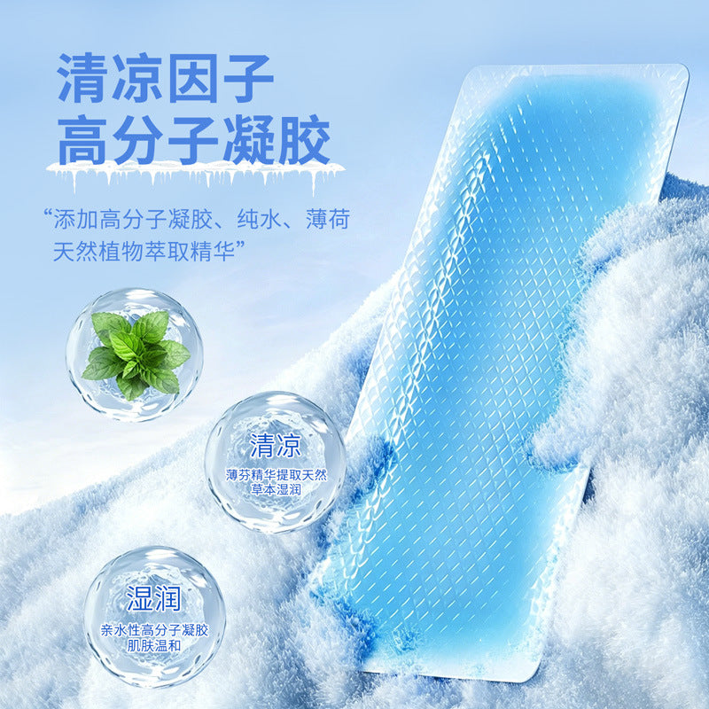 Cooling Patch for Physical Cooling and Heat Reduction, Ice Patch for Summer Heatstroke Prevention, Refreshing Patch for Students, Cooling Patch for Adults, Mobi - image 3