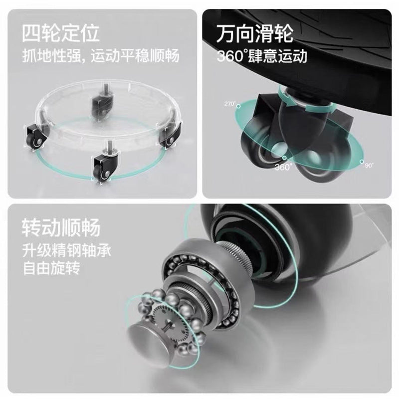 Factory Sliding Disc Abdominal Muscle Trainer with Wheels, Four-Wheel Abdominal Exercise Device for Lower Abdomen Training - image 3