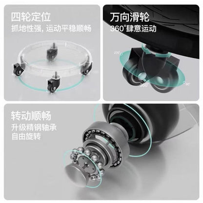 Factory Sliding Disc Abdominal Muscle Trainer with Wheels, Four-Wheel Abdominal Exercise Device for Lower Abdomen Training - image 3