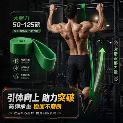 Fitness Resistance Bands for Men, Strength Training Elastic Bands, Pull-Up Assist Bands for Chest Muscle Training - image 3