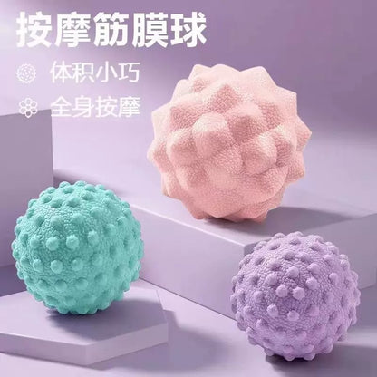 Fascia Ball, Foot Massage Ball, Waist and Back Muscle Relaxation Yoga Fitness Ball, Neck Fascia Ball, Foot Arch Peanut Ball - image 2