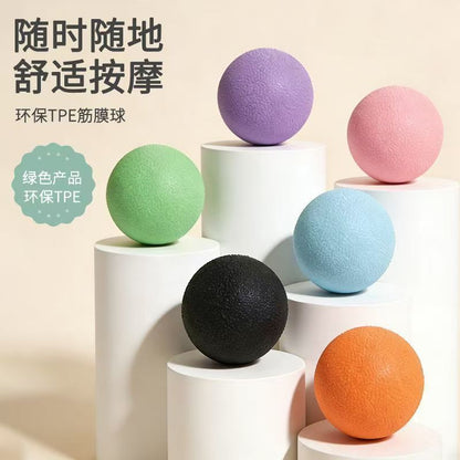 SMOOKY fascia ball for muscle relaxation and massage, fitness ball for shoulder blades, neck, shoulders, foot, and lower back - image 2