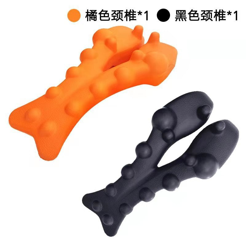 In-stock spinal and lumbar massager, cervical massage pillow, shoulder, neck, waist, and back cushion, acupressure massage and stretching - image 4