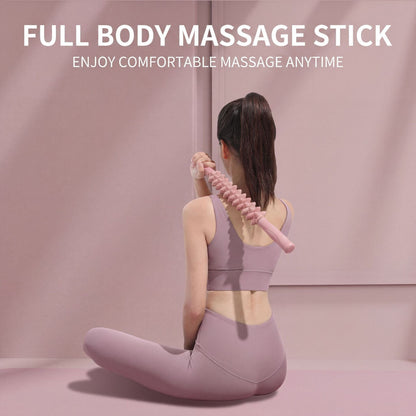 Foam Roller for Muscle Relaxation, Professional Massage Roller, Wolf Tooth Stick, Leg Stretching Tool, Yoga Mat, Massage Stick - image 2