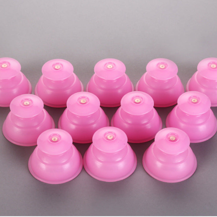 Manufacturer's In-Stock Silicone Cupping Set, Suction Cupping Device, Silicone Single-Hole Press Vacuum Massage Cup - image 3