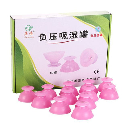 Manufacturer's In-Stock Silicone Cupping Set, Suction Cupping Device, Silicone Single-Hole Press Vacuum Massage Cup - image 5
