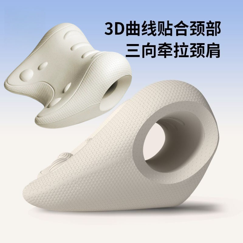 U-Shaped Pillow, Cervical Massage Pillow, Acupressure Corrector for Shoulder and Neck Pain, Curvature Straightening, Humpback Pillow, Neck Protection and Tracti - image 2