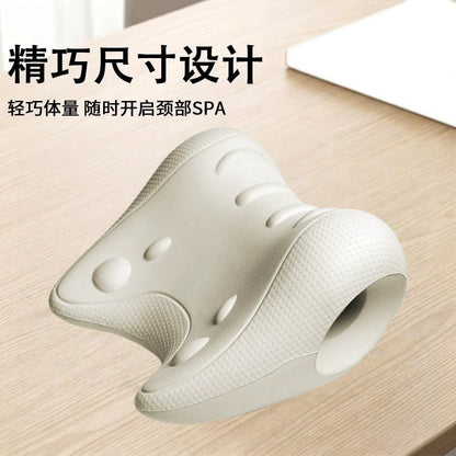 U-Shaped Pillow, Cervical Massage Pillow, Acupressure Corrector for Shoulder and Neck Pain, Curvature Straightening, Humpback Pillow, Neck Protection and Tracti - image 3