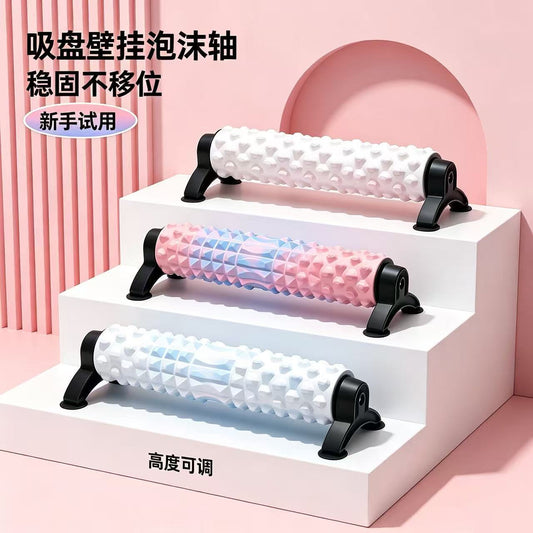 Foam Roller with Stand, Muscle-Relaxing Massage Stick, Professional Massage Meridian-Clearing Yoga Equipment, in Stock - image 1