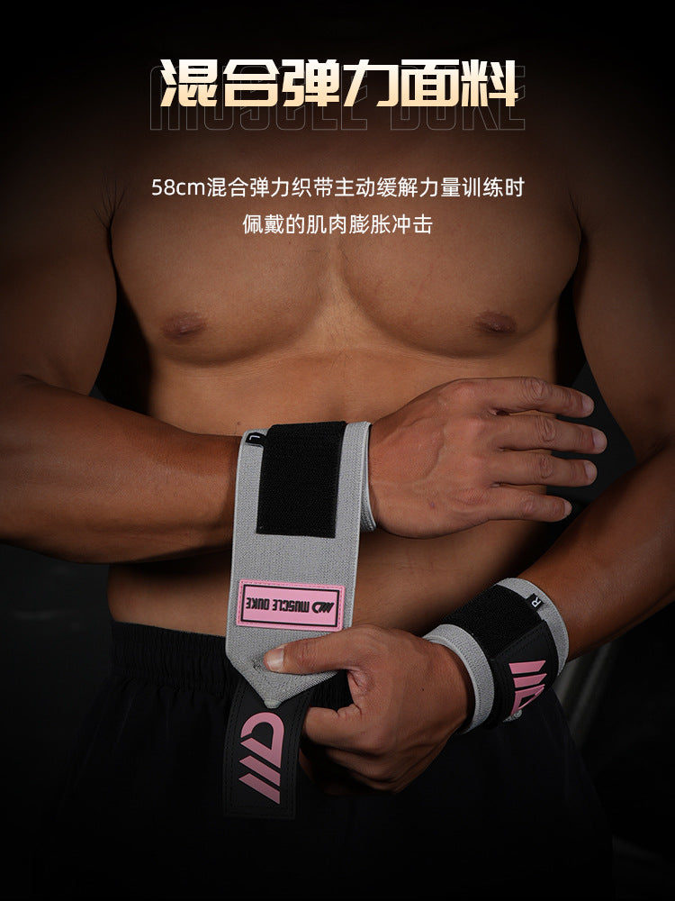 Muscle Duke Men's Fitness Wristband Professional Support Bandage for Sprains, Pressure Sports Protection, Weightlifting, Bench Press, Push-Ups - image 4
