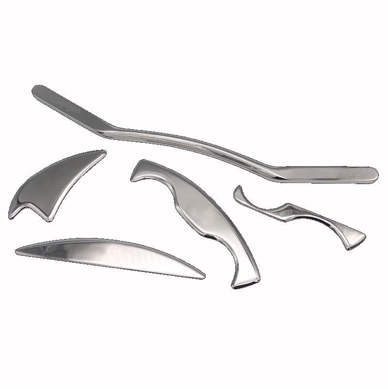 Stainless steel fascia knife, fitness and sports massage knife, muscle yoga studio massage knife, five-piece set - image 5