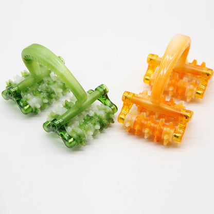 In-Stock Handheld Roller Massager Moon Rover Plastic Massager Leg Massage Wheel Full Body Manual Roller Massager - image 4