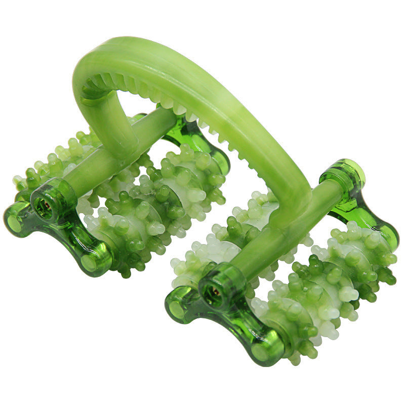 In-Stock Handheld Roller Massager Moon Rover Plastic Massager Leg Massage Wheel Full Body Manual Roller Massager - image 5