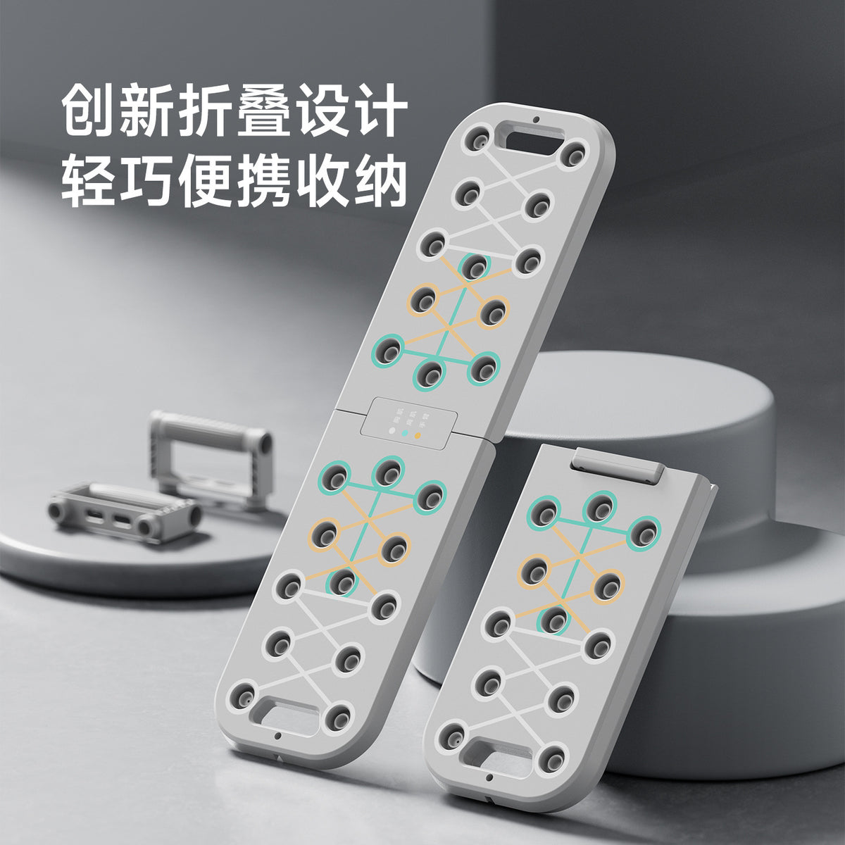 Multifunctional Push-Up Board Stand for Home Use, Indoor Abdominal Muscle Exercise Equipment, Foldable and Storageable, Direct Sales from Cross-Border Factories - image 2