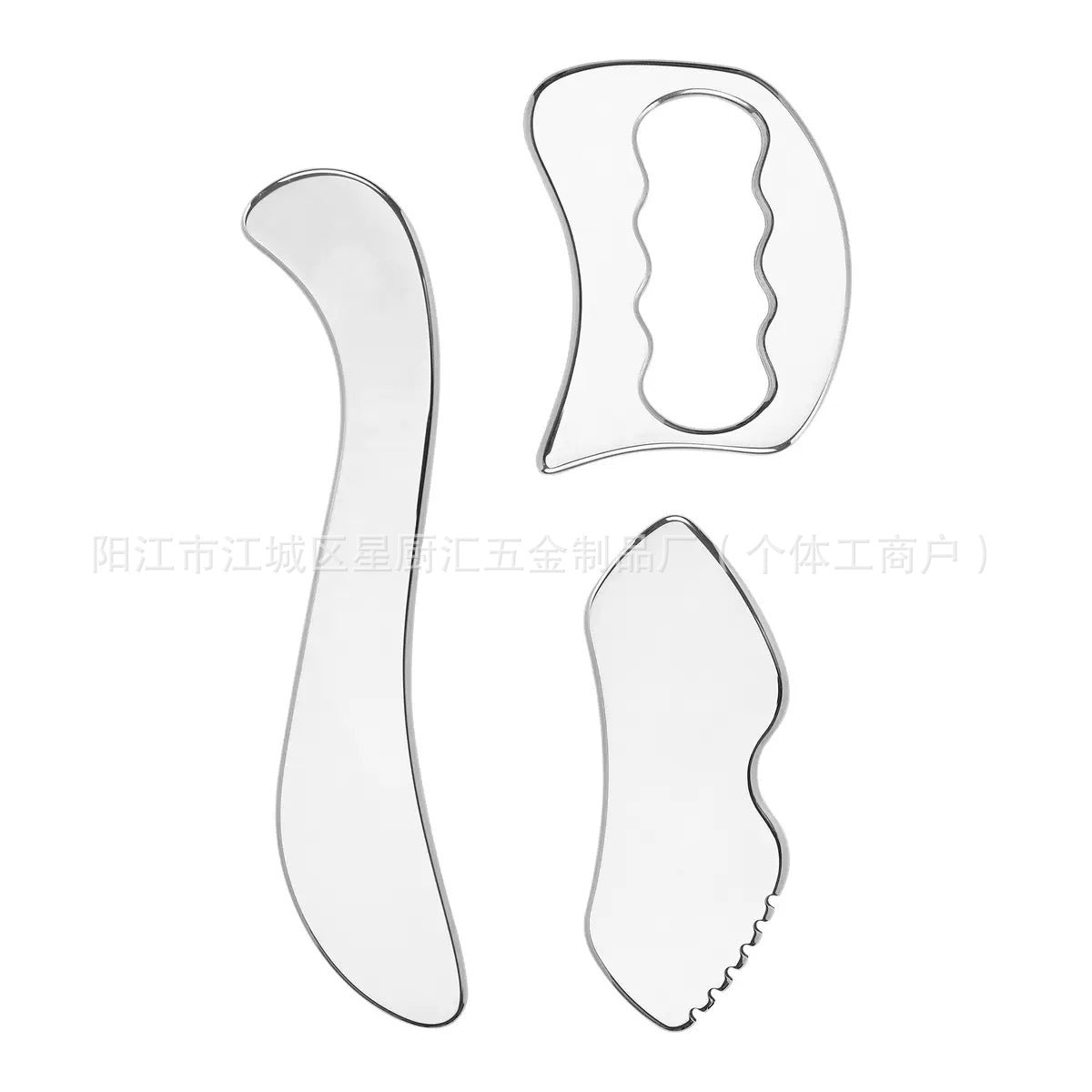 Stainless Steel Fascia Knife, Muscle Relaxation Scraping Board, Shoulder and Neck Relaxation Tool, Deep Fascia Massage Tool for the Whole Body - image 5