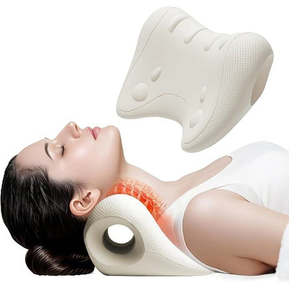 Newly Upgraded Acupressure Cervical Massage Pillow, Shoulder and Neck Relaxation U-Shaped Pillow, Correction of Shoulder and Neck Hump, Gravity Massage Pillow - image 1