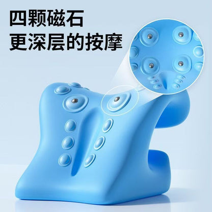 [Magnetic Version] Cervical Massage Pillow for Neck Stretching and Correction, Relaxation Device, Massage Pillow for Cervical Spine, Home Use, New Model for Sho - image 4