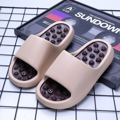 Ball massage slippers for men, home foot acupressure bathroom anti-slip acupressure foot therapy slippers for women, summer - image 2